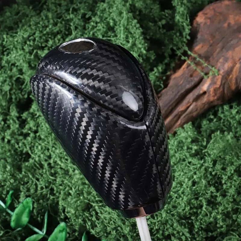 For Maserati GranTurismo GT GC GTS 2008-2019 Colorful Dry Carbon Fiber Gear Shift Knob Panel Cover Trim Car Styling