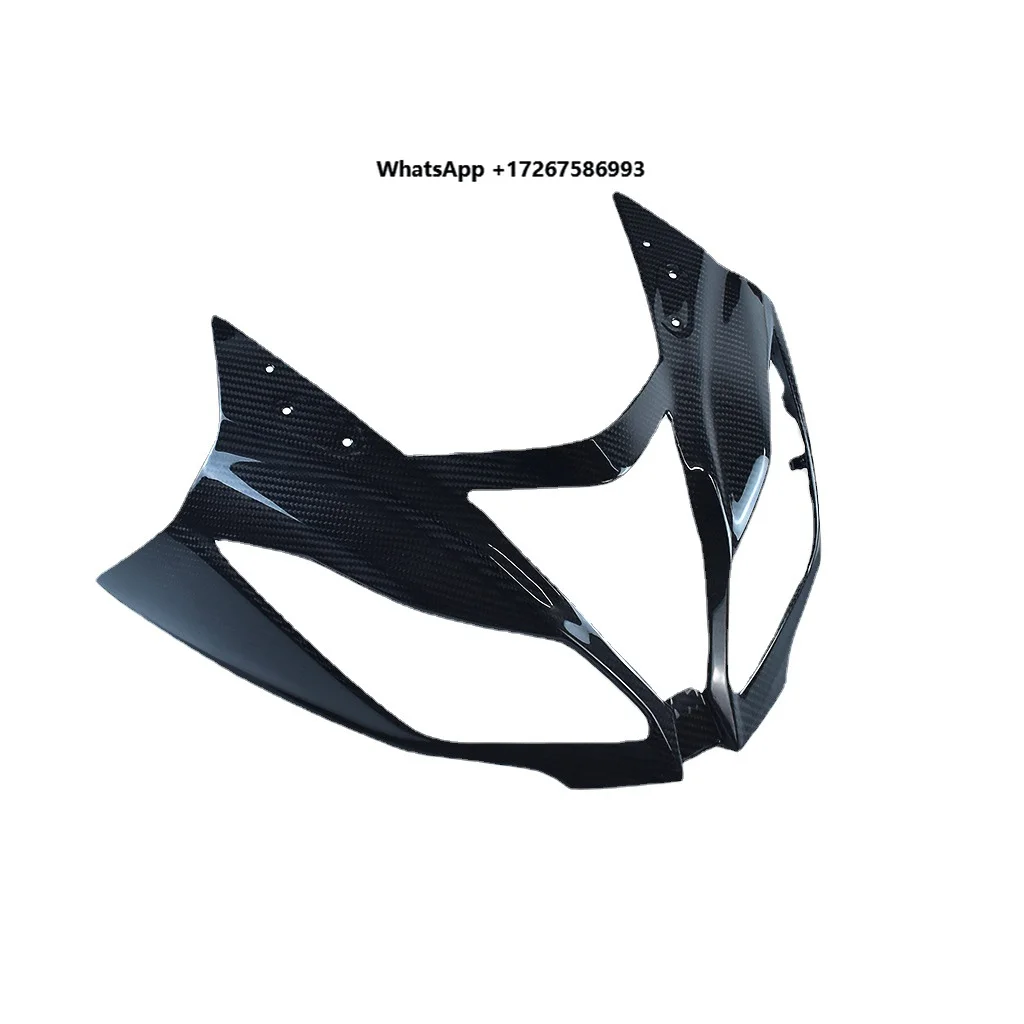 

2019+ Perfect Fitment Carbon Fiber Head Fairing Motorcycle Modification Accessories Suitable for Ka wa sak1 ZX-6R 636