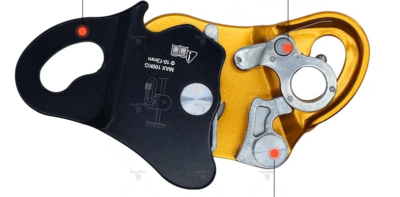 Fire Rescue Grab Rope Mobile Fall Stopper Aerial Work Automatic Lock Follow Flow Anti-Fall Protection Equipment