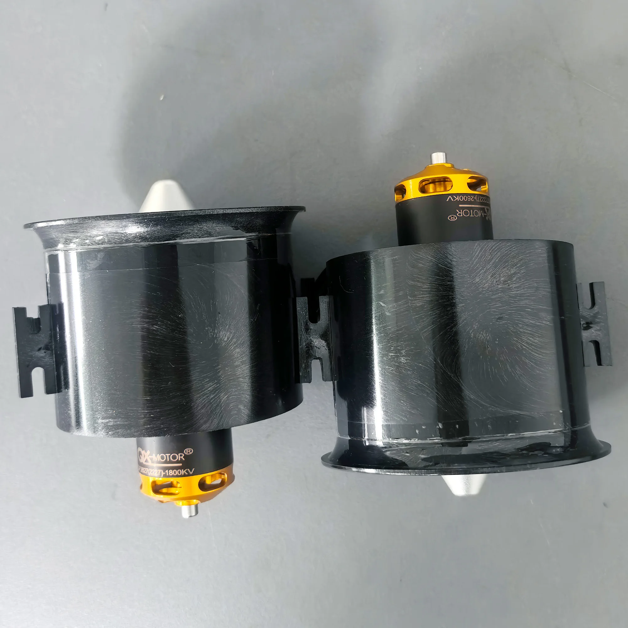 

QX-MOTOR 70 мм EDF Jet Plane Канальный вентилятор с 12 лопастями, совместимый с бесщеточным двигателем QF2827, ESC 80A, 60A, электронный регулятор скорости