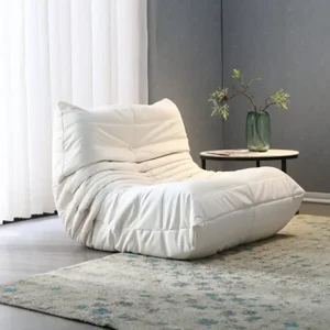 القط خدش الجلود الاسكندنافية توغو الإنترنت المشاهير كسول كاتربيلر أريكة غرفة نوم شخص واحد أريكة كرسي غرفة المعيشة من جلد الغزال أعلى 10 مبيعات لأريكة مضادة للقطط - رقم 5