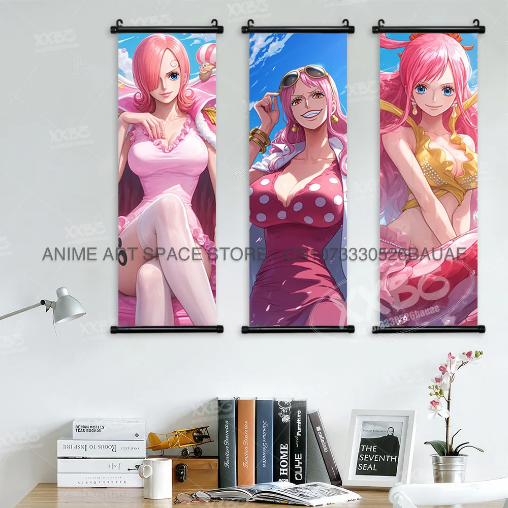 ONE PIECE Hängendes Gemälde Sabo Anime Scrolls Bilder Vinsmoke Sanji Poster Shanks Home Decor Doflamingo Wandkunst Chopper Wandbild – Detail 4