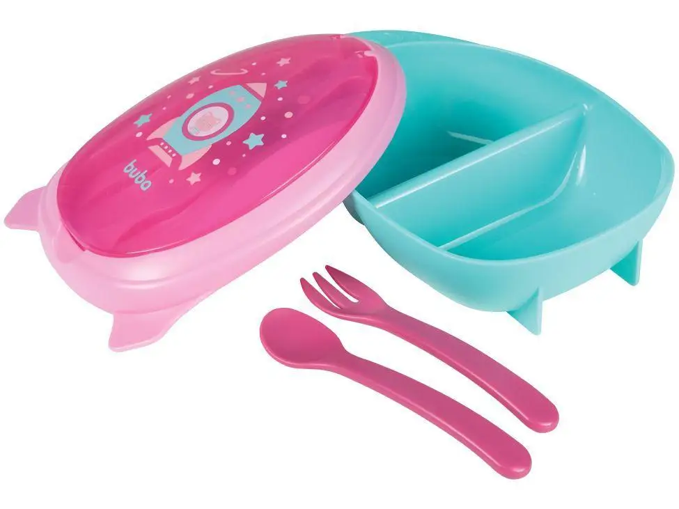 kit-refeicao-infantil-buba-foguete-3-pecas-rosa