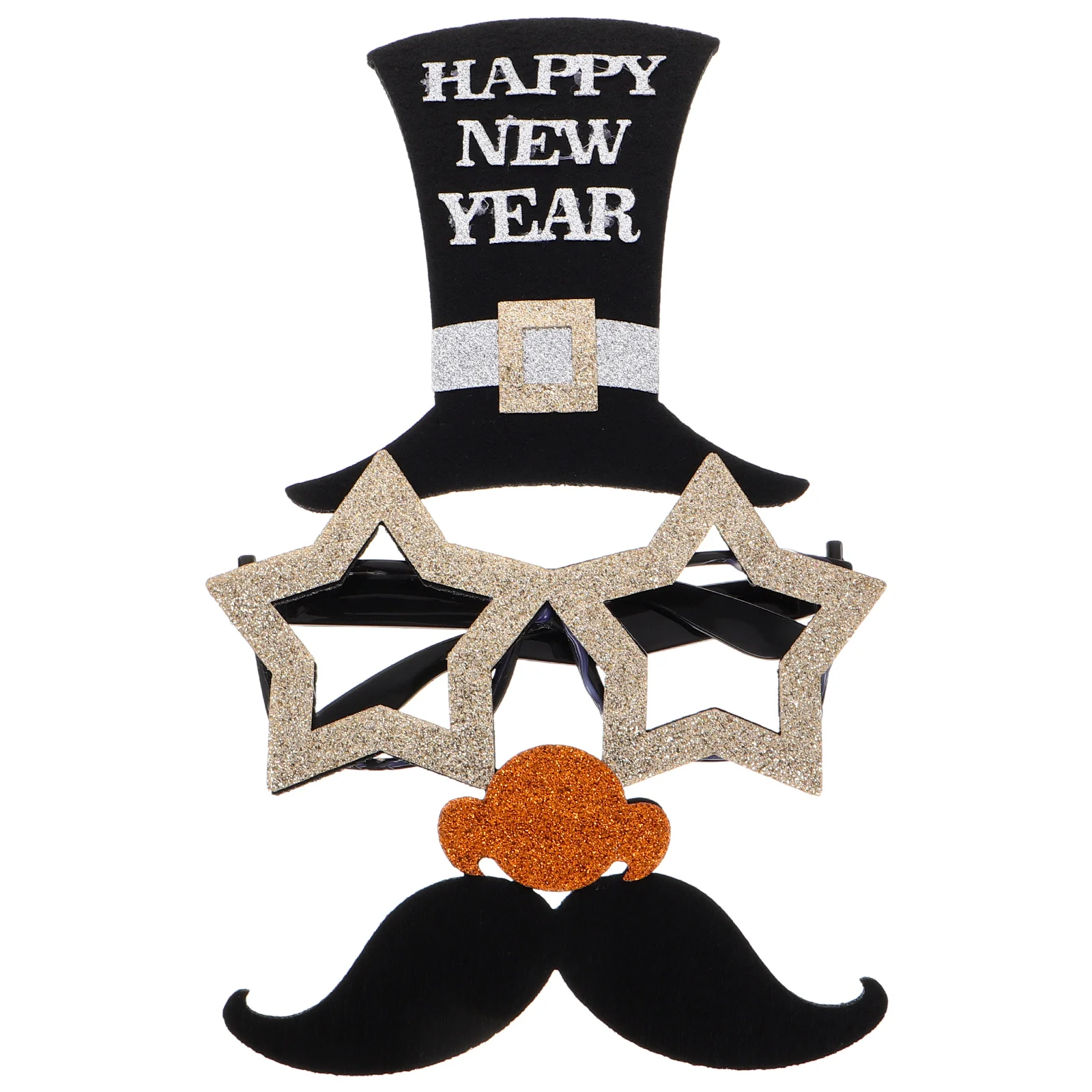 Gafas decorativas de Nochevieja, tocados, decoraciones creativas, fiesta de plástico para accesorios de fotografía, hombre tiene