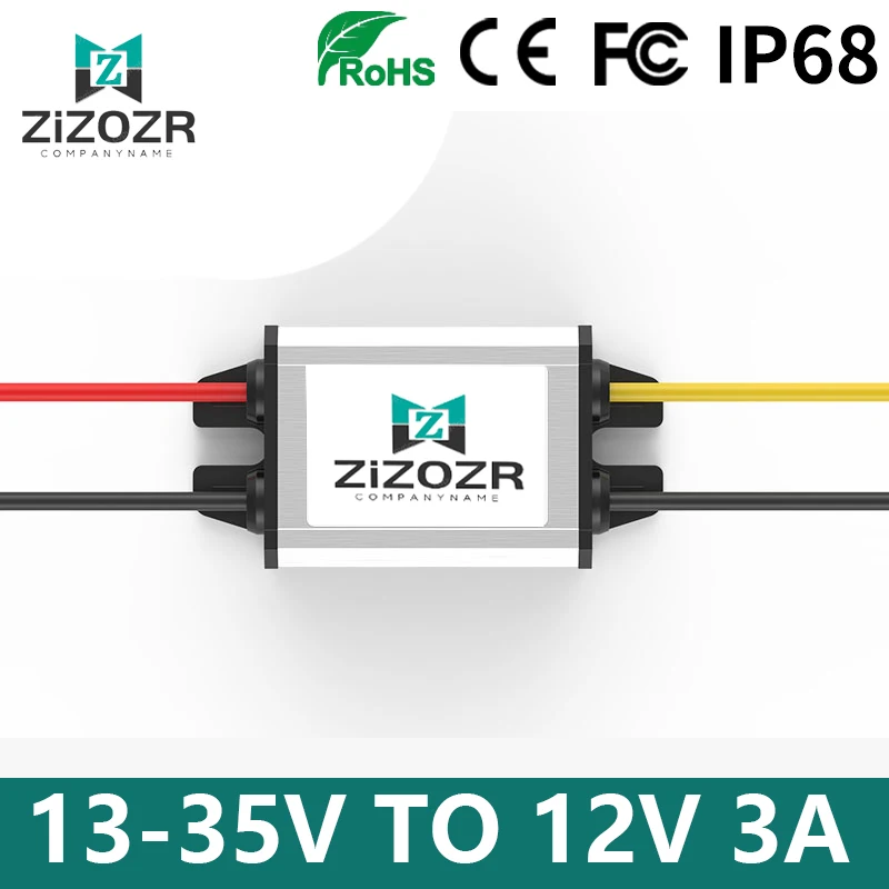 DC - DC Power Converters 13-35V 24V To 12V 3A Transformer Buck Regulator Step-Down Module Car Charging Adapter Stabilizer