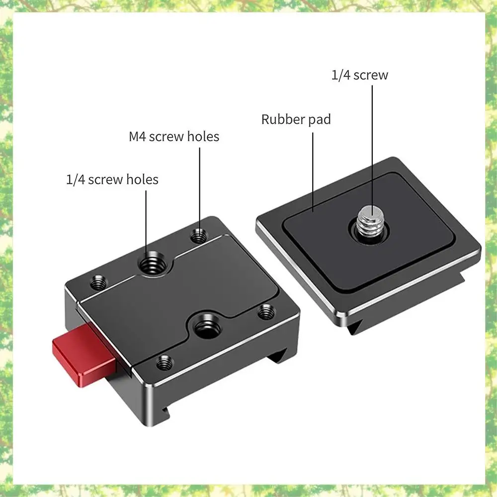 Smart-Mini V-Lock Assembly Kit ตัวเมีย V-Dock ตัวผู้ V-Lock Quick Release Plate, V-Lock Plate