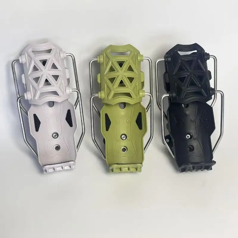 1 مجموعة عالمية 360 °   قابل للتعديل المقود كأس قفص دراجة نارية زجاجة ماء حامل ل MTB الطريق الدراجات ADV دراجة نارية