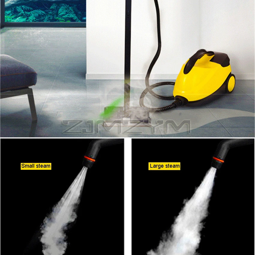 2000W 4Bar High Temperature Steam Cleaner Sterilization Kill Mites Disinfector Air Conditioning Kitchen Hood Car Cleaner