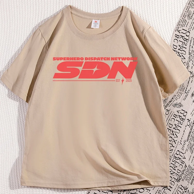 SDN-Dispatch Game T-shirt Men Women Causal Retro T-shir Graphic Tee Gamer Round Neck Loose Basic Tees Clothing