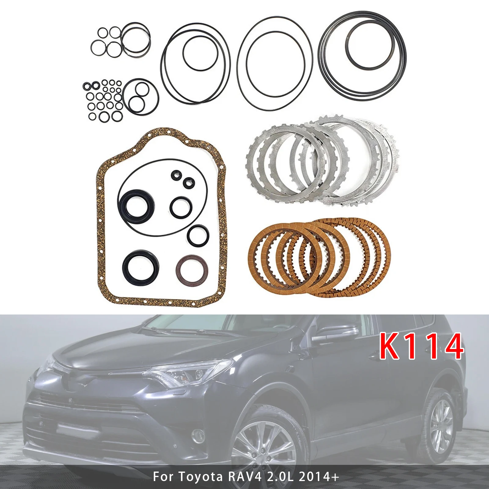 Artudatech K114 CVT Transmission Master Rebuild Kit For Toyota RAV4 2.0L NX200 /2.0L Car Accessories