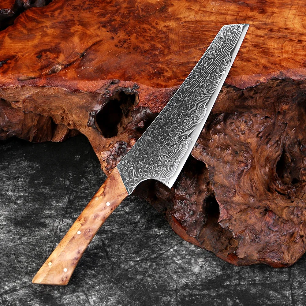 5inch 67Layer Damascus Steel Utility Knife Full Tang VG10 Blade Japanese Kitchen Kiritsuke Vegetable Cutting Fruit Paring Knives