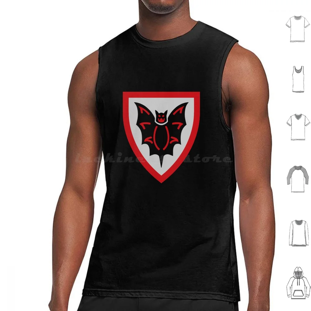 Fright Knights Shield Emblem Tank Tops Vest Sleeveless Classic Castle Set Toy