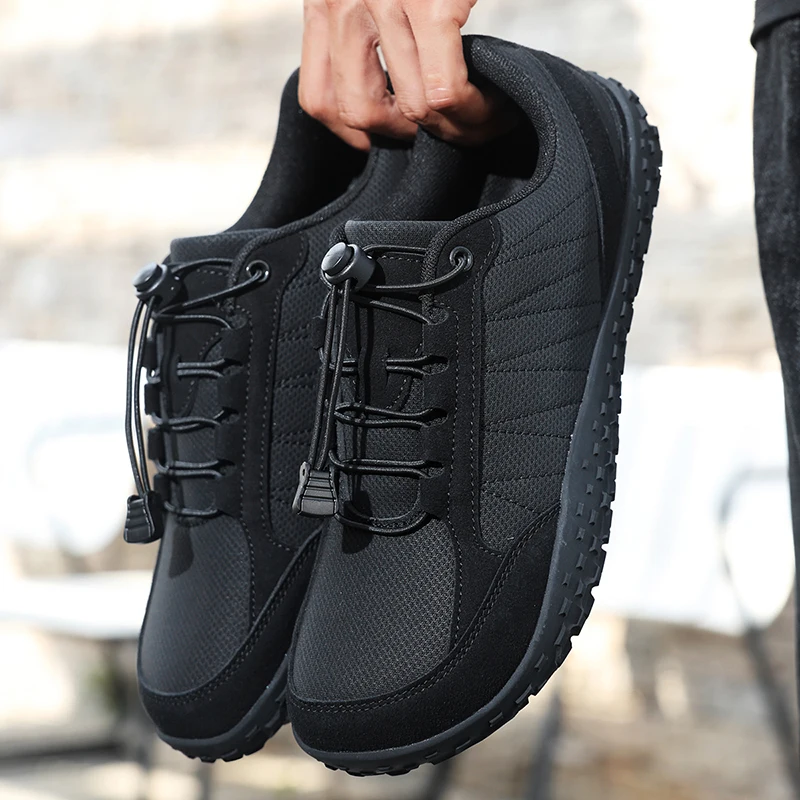 YRZL Herren-Trainingsschuhe 2022, leicht, rutschfest, für Fitnessstudio, Slip-on-Sneaker für Herren, bequeme Wanderschuhe, Trainingsschuhe, große Größe