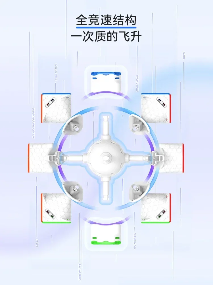 [Picube] Gan12Ui Magnetic Cube GAN12 3x3x3 Magic Professional Speed Cube GAN 12ui Maglev