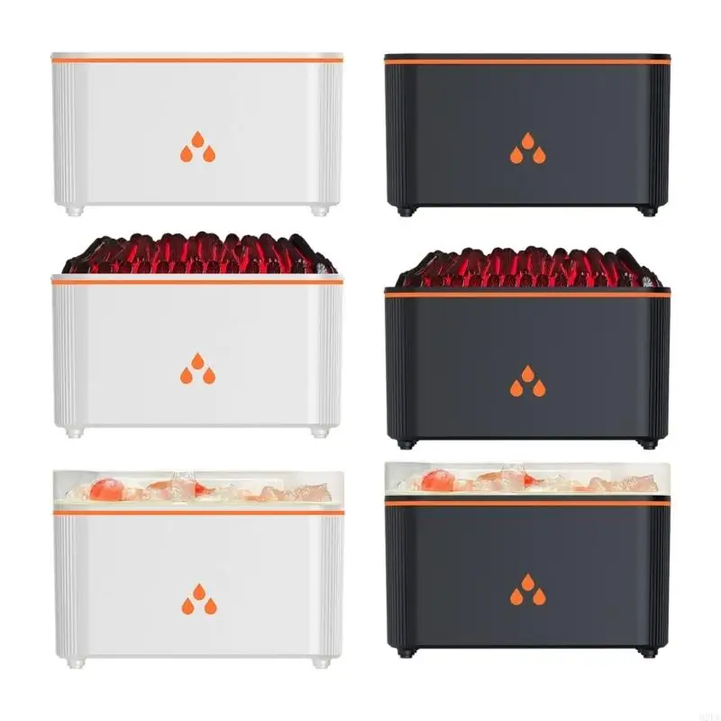 2025 جديد محمول USB مرطب هادئ مزدوج الاطباقن واقعية كبيرة القدرات الأسرة