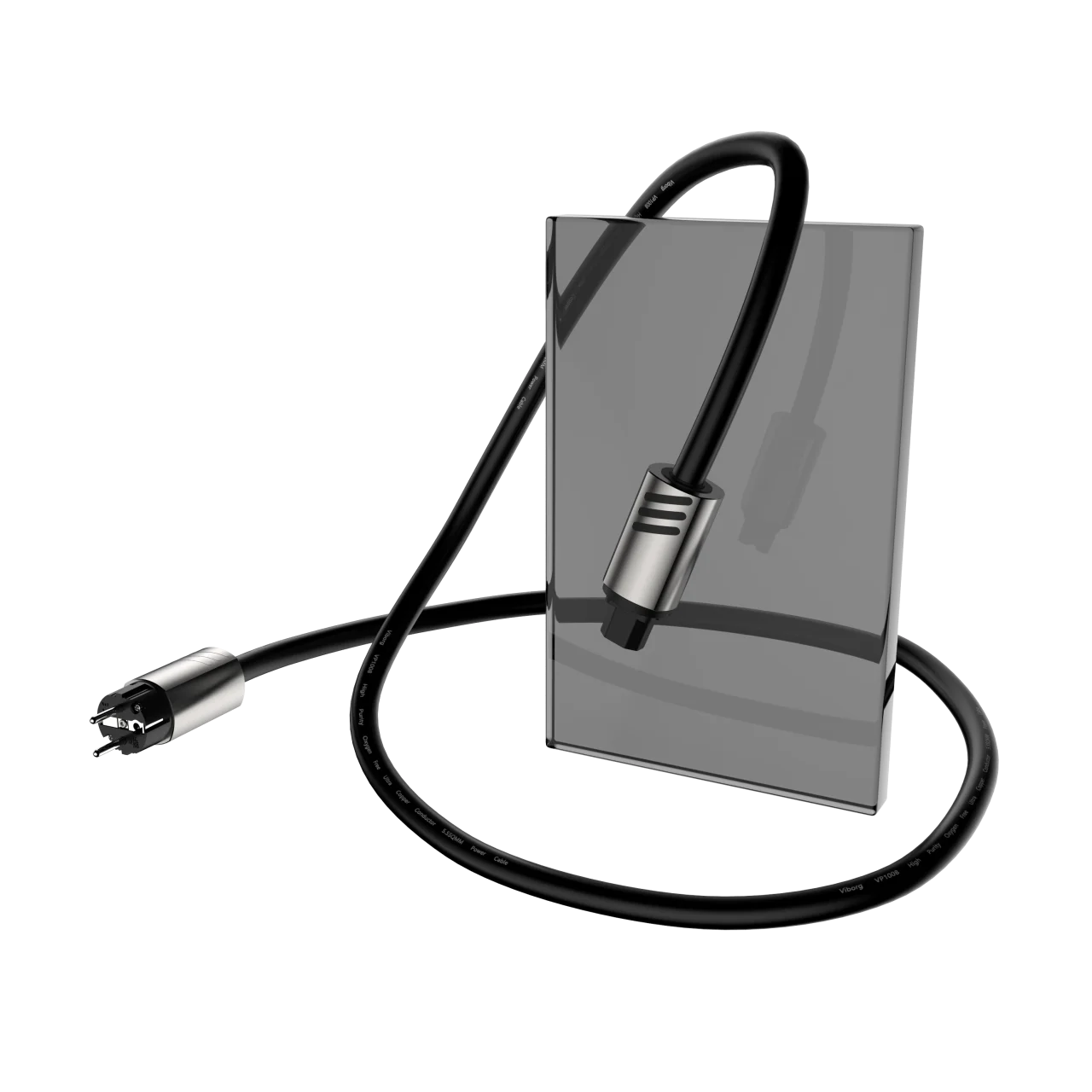 Viborg-cabo de alimentação vp1008 schuko, oxigênio livre, ultra cobre, condutor, 5,5 sqmm, eu, fio multi-condutor