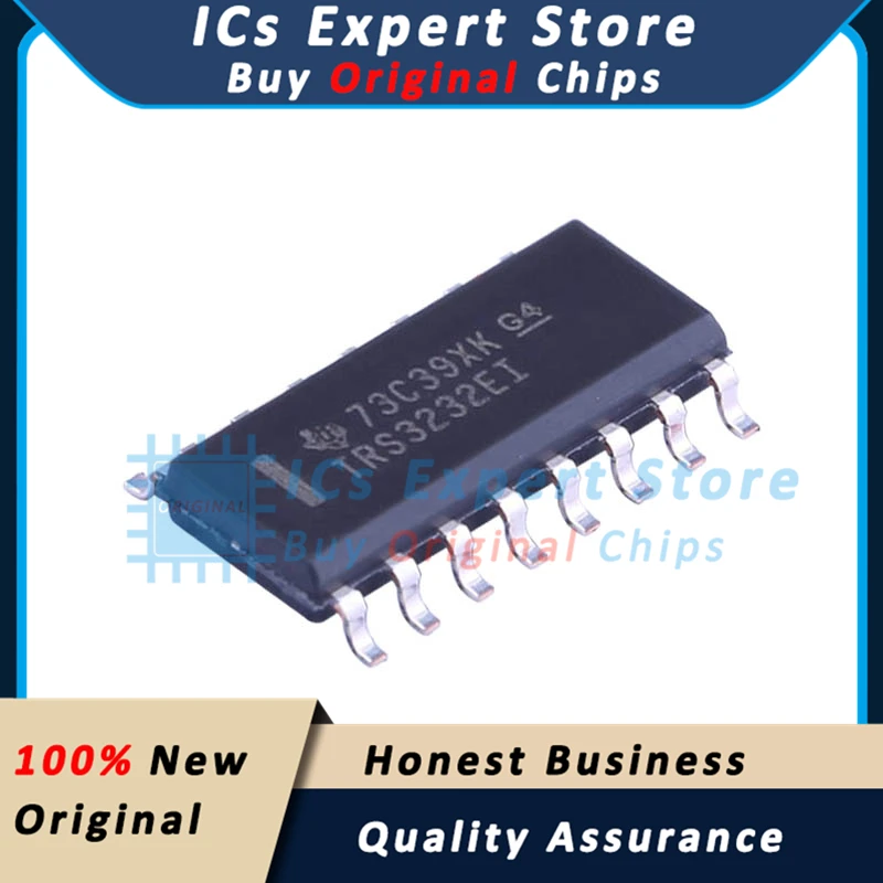 10PCS/LOT Original IC Chips TRS3232EIDR RS3232 Chip TRS3232EI TRS3232EIDR SOIC-16