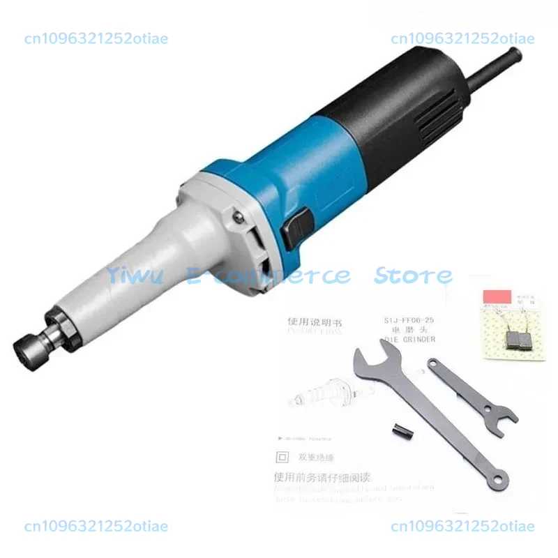 S1J-FF06-25 Electric Grinder Stra-ight Grinder Inner Hole Machine 750W 6-Speed Adjustment Grin-ding -Pen