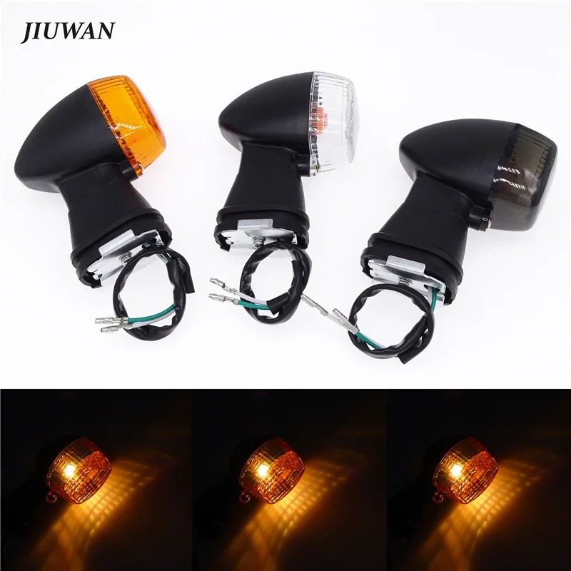 

Front Motorcycle Turn Signal Light Flashers Indicator For Kawasaki ZX600 Ninja ZX-6R ZX6R ZX-9R ZXR400 KLE 250/400/500