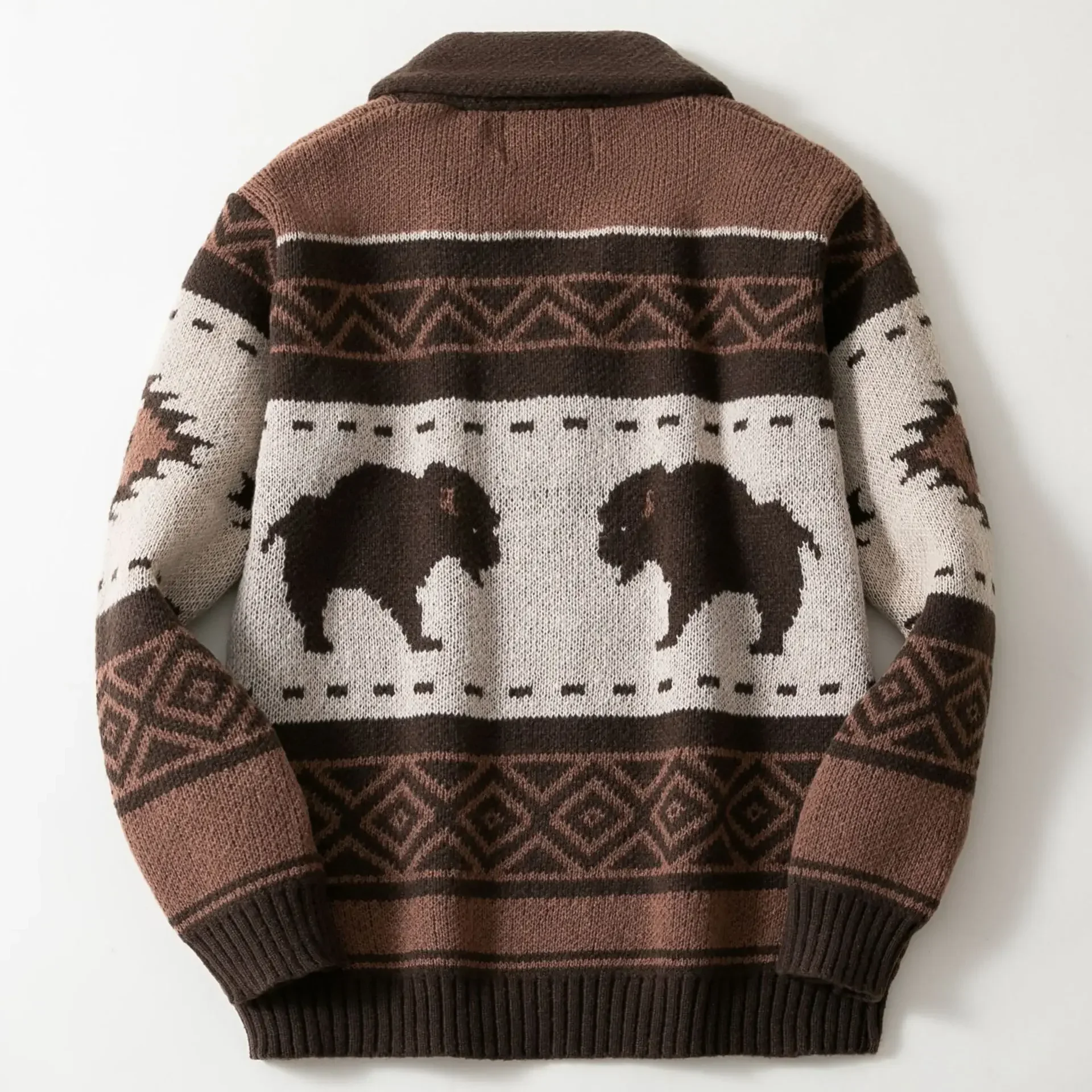 

Мужской вязаный кардиган с открытой строчкой, свитера на молнии, пальто с длинным рукавом и круглым вырезом, вязаное толстое теплое пальто с принтом, осень-зима, новинка