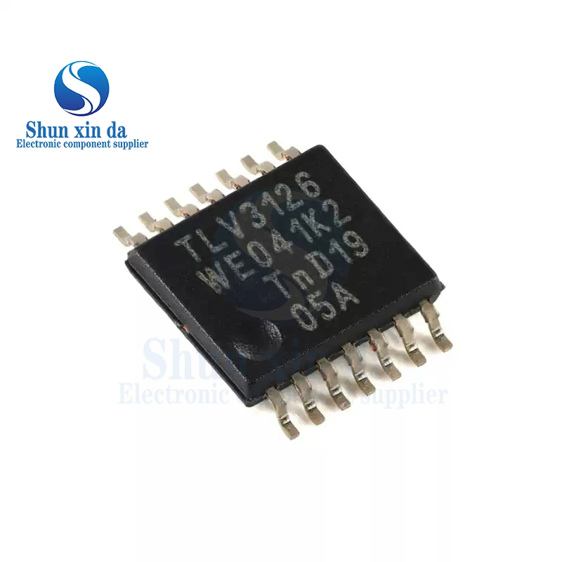 10PCS TLV3126 74CBTLV3126PW SN74CBTLV3126PWR CL126 TSSOP-14 Low-voltage Quadruple FET 4-bit Bus Switch IC SMD Chip