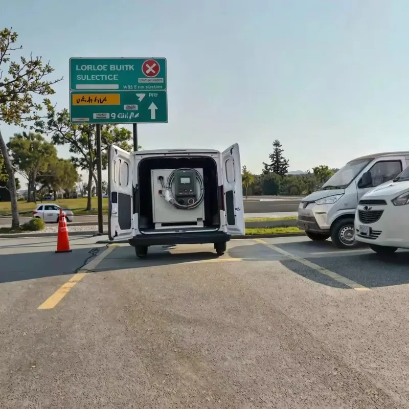 Portable Emergency Rescue EV Charger 60KW DC Battery Energy Storage Charge Station for Mobile Roadside Service Customized