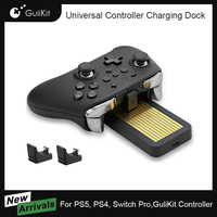 For PS5 Charger Stand GuliKit Universal Controller Charging Dock Dual Charger for Gulikit KK3 PS4 Xbox One Switch Pro Controller
