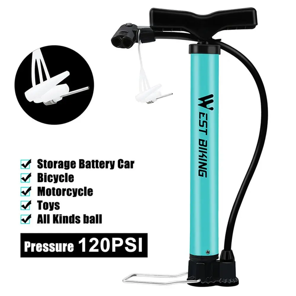 

Portable Aluminum Bicycle Accessories 120PSI Mini Multi-Function Cycling Pump Tire Pump Bicycle Pump Bike Pump