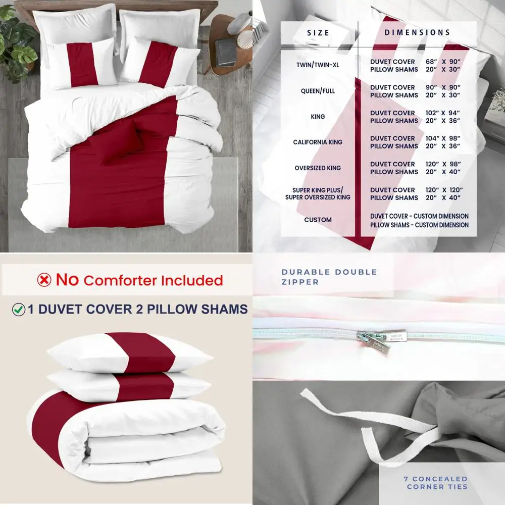 

Комплект пододеяльников Queen из египетского хлопка — сатин на 600 нитей, ультрамягкий, комфорт премиум-класса, прочное постельное белье