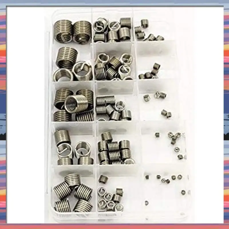 

AFBC 120 шт. для (UNC UNF унифицированная резьба, стальная проволока, резьбовая вставка) резьбовая оболочка
