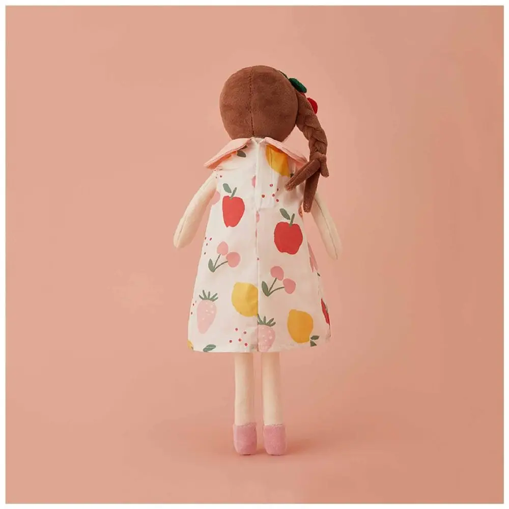 Christmas Gifts Nortic Style Girl Soft Home Decor 35/38CM Princess Stuffed Cute Crown Pink Dress Girls Boys
