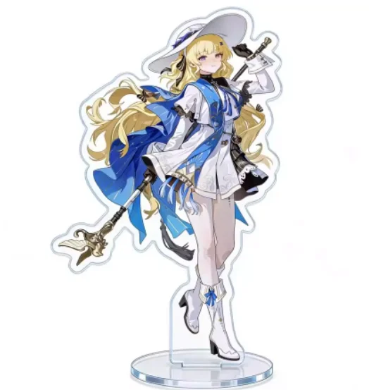 Japanese Anime Wuthering Waves Phoebe Zani Acrylic Stand Figure Model Plate Cosplay Collection Desktop Decor Gifts XYZ