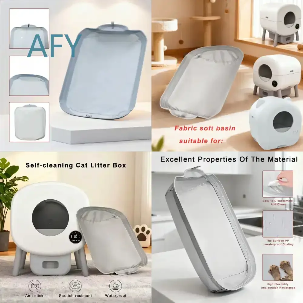 Wholesale Plastic Sand Pad for Smart Cat Litter Box for Automatic Cat Toilet 10kg 65L Odor Control Easy Cleaning Replaceable
