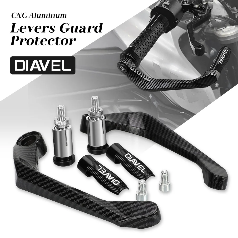 

For Ducati Diavel 1260 1260 2011-2014 2015 2016 Motorcycle Levers Guard Brake Clutch Handlebar Grips End Protector