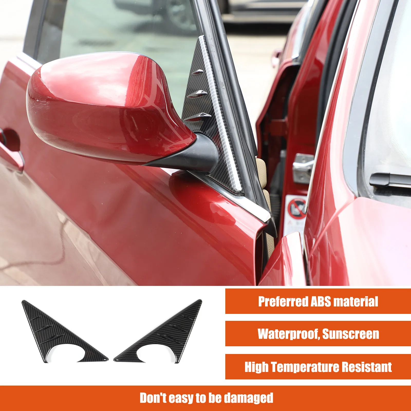 

Mirror Side Triangle Spoiler Trim Cover For BMW 3 Series E90 2005-2012 Exterior Car Decoration Interior Modification Accessories