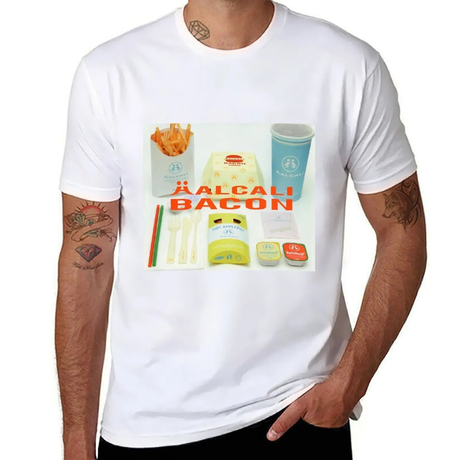 

Halcali Bacon Album Cover T-Shirt man t shirt summer man tshirt T-Shirt