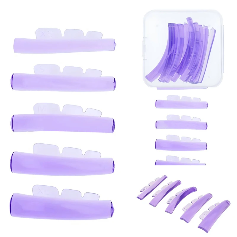 5 زوج/صندوق ذاتية اللصق سيليكون رمش بيرم قضيب لاش رفع لوحة التصفيح ثلاثية الأبعاد جلدة تمديد بكرة الشعر اكسسوارات أدوات #3