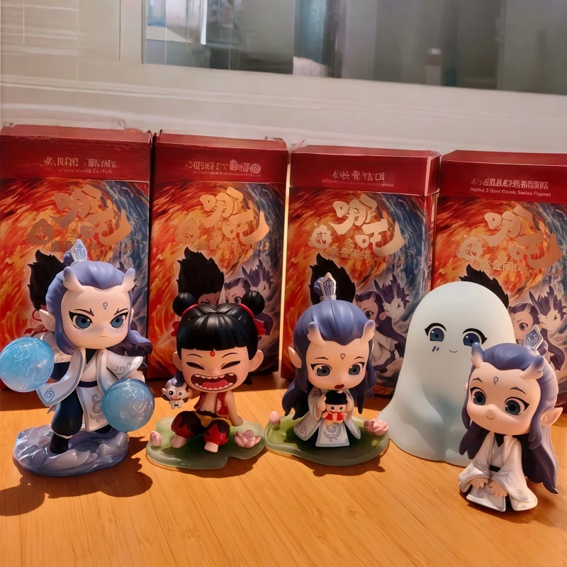 

Ne Zha Devil'S Birth Born To Be Bound Series Blind Box Figures Unbreakable Bonds Classic Collectible Gift Series Ornaments