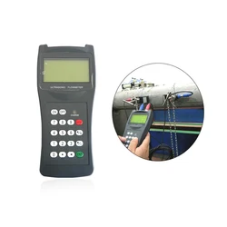 TDS-100H-M2 Water Flowmeter With Sensor (DN50~DN700mm, 0-160℃) Transducer Handheld Digital Liquid Ultrasonic Flow Meter