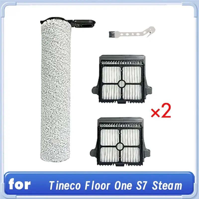 【a16z】para-tineco-floor-one-s7-pecas-de-aspirador-de-po-sem-fio-a-vapor-escova-rolante-filtro-hepa-limpador-de-piso-4-pecas