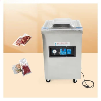 For 600 Factory Industrial Widely Use Direct Sale For Beans Food Vacuum Sealing Deepen Single Chamber Vacuum Packaging Machine