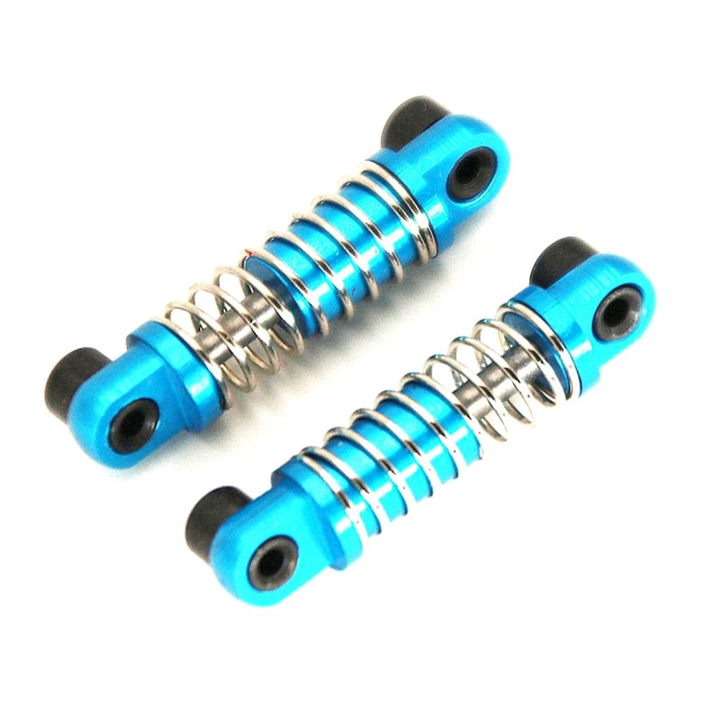 

ODIES-4Pcs 1/28 Rc Aluminum Shock Absorbers For Wltoys Rc Car K969 K989 K999 P929 4Wd - 2Pcs Blue & 2Pcs Red
