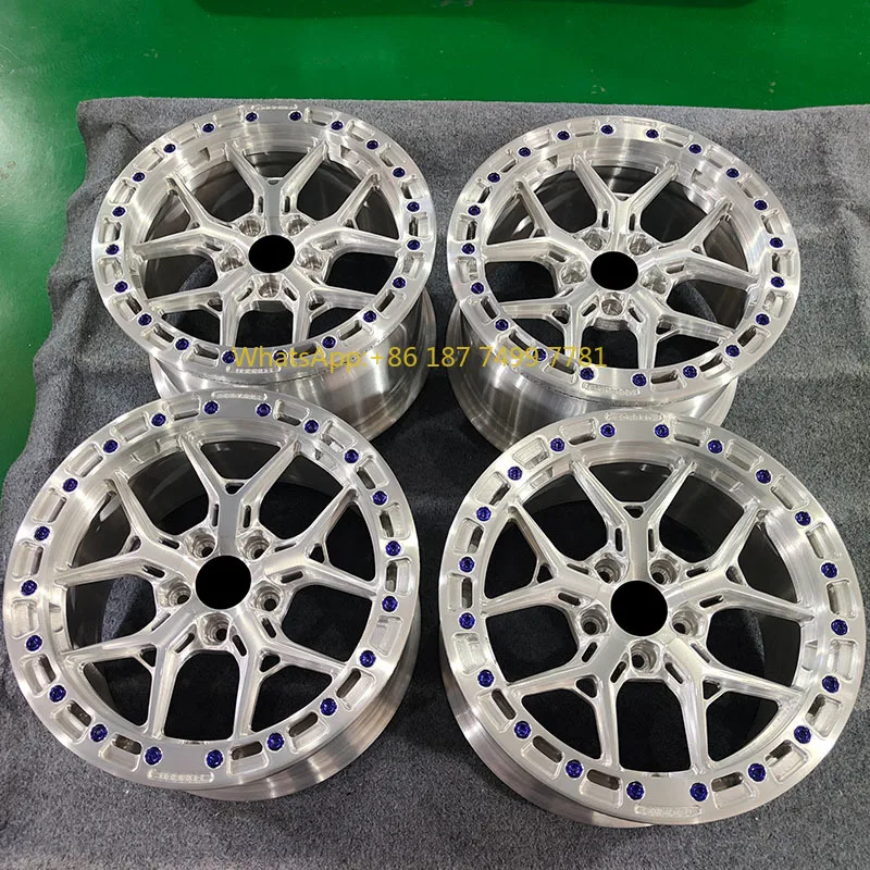 

17X10,5 Кованые на заказ глубоковогнутые ободки с бисером 17-22 дюйма внедорожные колеса Pcd 5X112 подходят для . M440I. 370Z. Q50