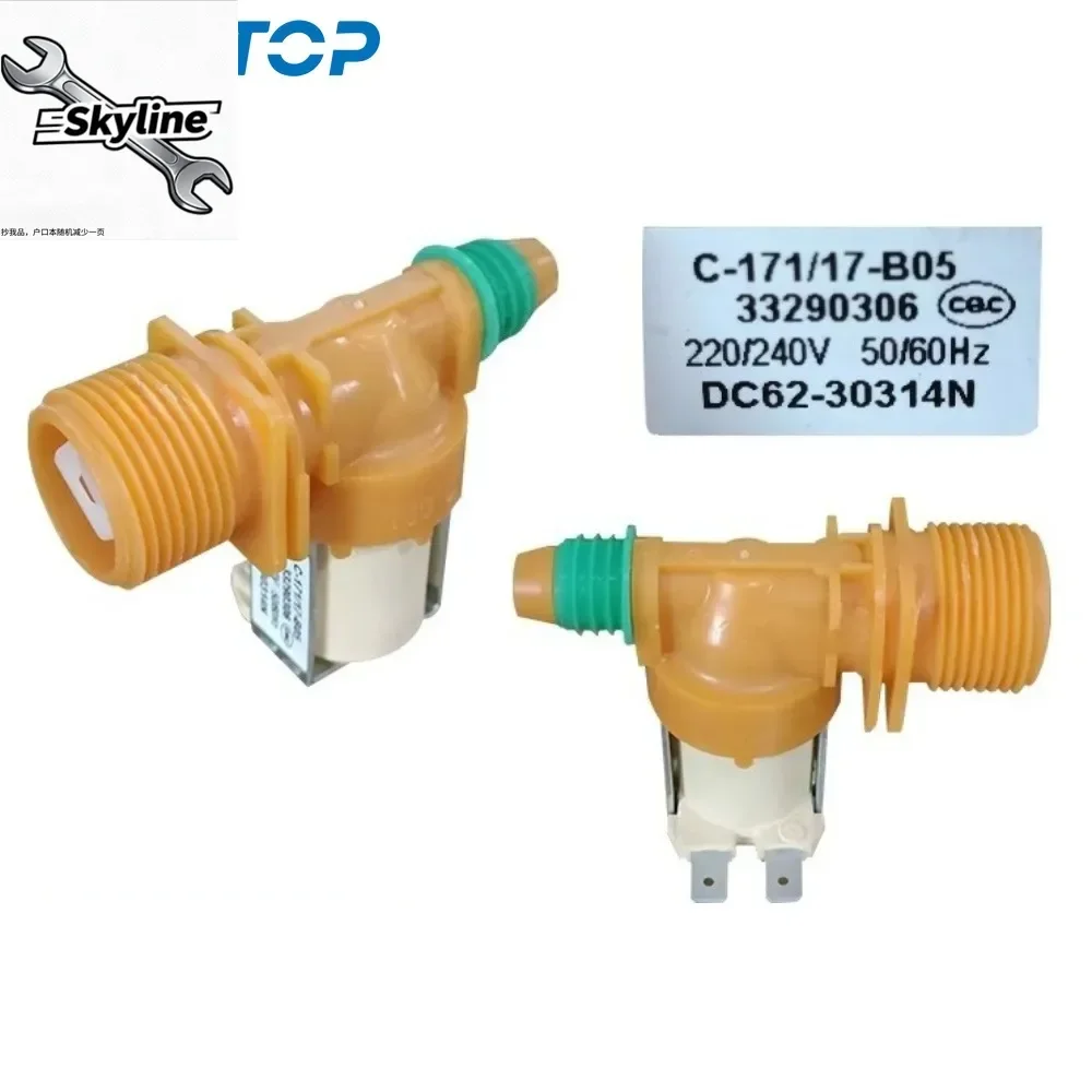 New DC62-30314N C-171/17-B05 Electric Water Inlet Solenoid Valve For Samsung Washing Machine Washer Replacement Parts