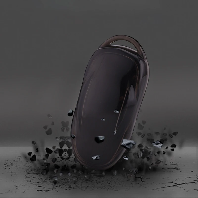 TPU Full Protect Key Cover Key Case for Tesla Model S Model 3 Model X Model Y Key Cover Bag Automotive Interior Accessories