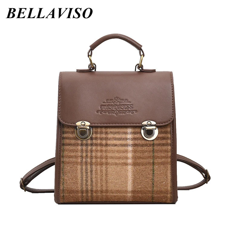 

BellaViso Модный женский рюкзак, новый портативный элегантный Городской рюкзак, сумки-Кроссбоди