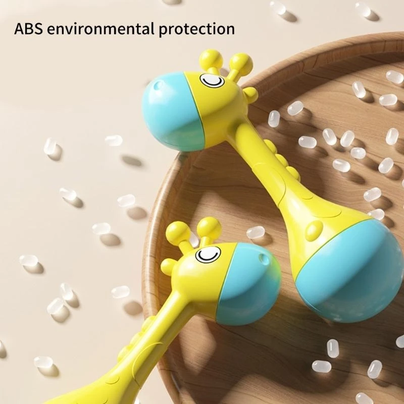 Baby Shaker Animal Rattle Toy Baby Shaker Stroller Cartoon Musical Instrument