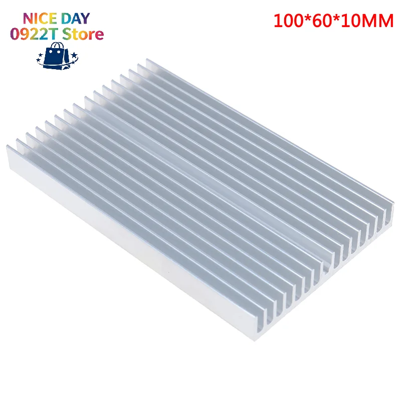 100*60*10mm/100*25*10mm/60*60*10mm Aluminum Heatsink Cooler Chip Radiator For IC LED Power Transistor@#X