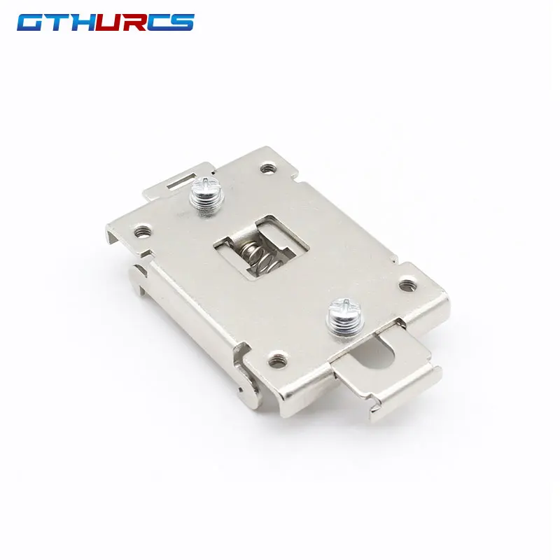 SSR 35MM DIN rail fixed solid state relay clip clamp Mounting Fixed Buckle Snap Single phase 1 pcs