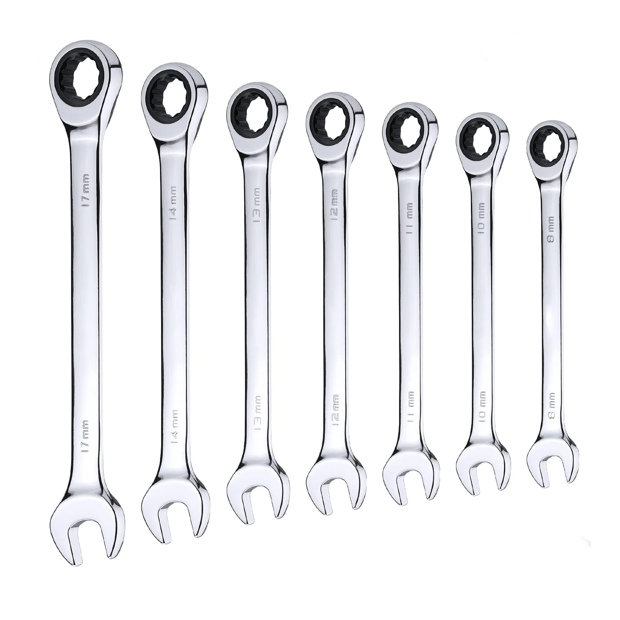 1 Pc Ratcheting Combination Wrenches 72 Teeth Combo Ratchet Wrenches Single and Set for Car Repair